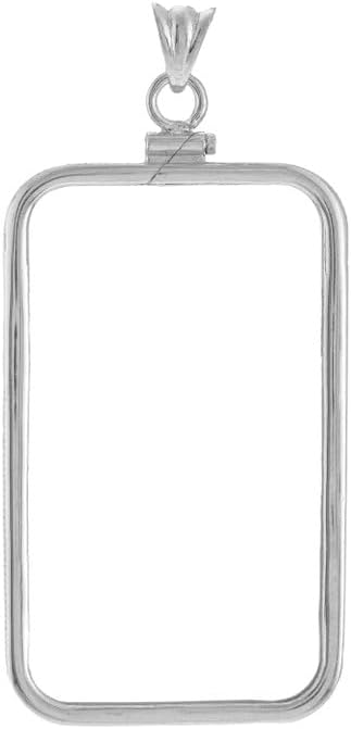 Pamp Suisse Lady Fortuna Coin Bezel - 1 Oz Silver - Screw Top - Sterling Silver