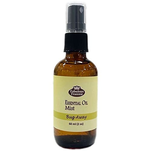 Fabulous Frannie Essential Oil Mist - Bug Away All Natural Made with Pure Essential Oil 2oz