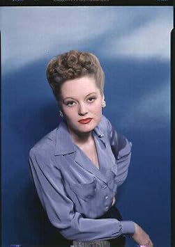 Alexis Smith Stunning Quality Rich Color Glamour Photo Original 5x7 Transparency