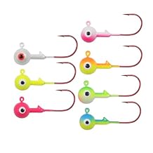 Northland Tackle Gum-Ball JIG / 1.5" / 1/8 OZ - #1 HK / 6 Pack/Assorted