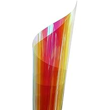 HOHOFILM Colorful Chameleon Window Film Self-Adhesive Decorative Glass Vinyl One Way Window Tint 54"x12"