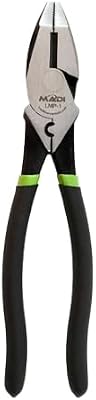 MADI Innovative Lineman Tools 9 High Leverage Lineman Pliers with Crimper and Secondary Gripping Surface | LMP-1