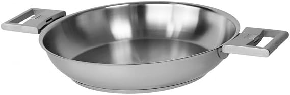 Cristel Strate P28QL Fryingpan, 11", Silver