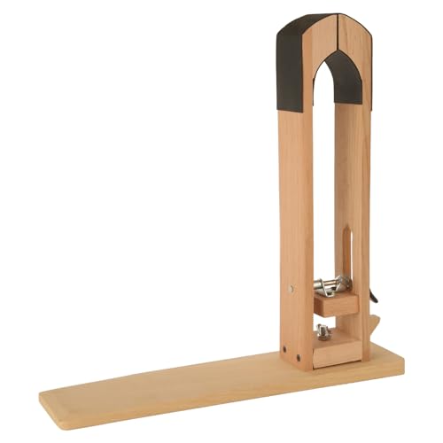 Oungy Stitching Pony Wood Table Desktop Pony Horse Clamp for DIY Hand Leathercraft Sewing