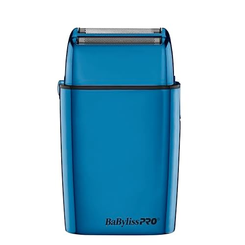 BaBylissPRO FoilFX CordCordless Metal Double Foil Shaver Blue