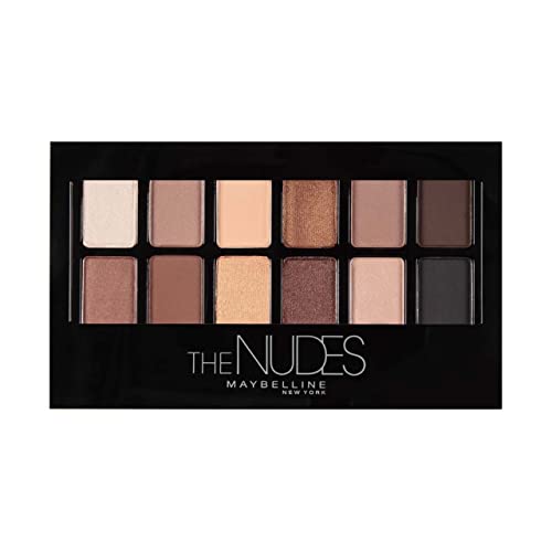 Maybelline New York The Nudes Eyeshadow Palette 0.34 oz Pack of 3