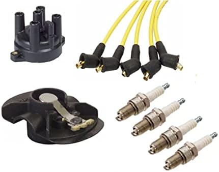 Tune Up Kit Forklift 4g63 4g64 Engine Screw Cap Distributor, Rotor, Wire Set