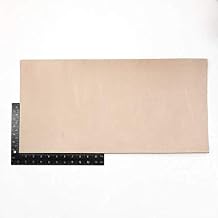 SLC 12"x24" 5-6 Ounce Full Grain Import Vegetable Tanned Tooling Leather Pre-Cut for Carving, Stamping, Dyeing, and Laser Engraving 2.0mm-2.4mm Thickness