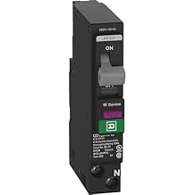 Square D QO 15 amps Arc Fault/Ground Fault Single Pole Circuit Breaker