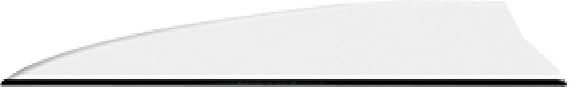 Q2i Archery Fusion X-Ii 3" White Vanes
