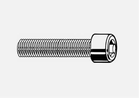 Select M07000.300.0090 M30-3.50 Socket Head Cap Screw, Socket, Black Oxide