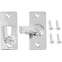 2 Pcs Stainless Steel 90 Degree Right Angle Door Lock Buckle Barn Door Lock for