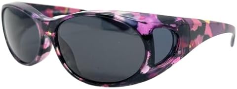 The Camo Guard Polarized Fit Over Sunglasses, Unisex OTG Wrap Around Over Glasses