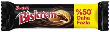 ÜLKER Biskrem Büyük Boy Rulo Bisküvi, 150 Gr