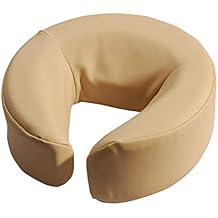 Master Massage Universal Face Cushion/Face Pillow for Massage Table-Cream, Beige