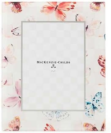 MACKENZIE-CHILDS 5x7 Glass Picture Frame, Eternity