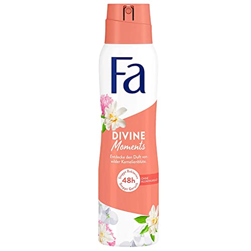 Fa Divine Moments Wild Camellia Scent 0% Aluminium Spray Deodorant- 150 ml