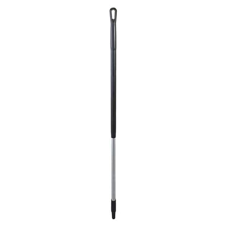 Vikan 1310mm Color Coded Handle, 1 1/4 in Dia, Black, Aluminum 29359-1 Each