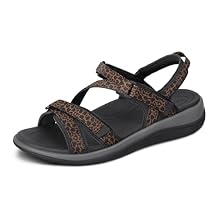 Orthofeet Women's Orthopedic Lake Adjustable Water-Friendly Sandal
