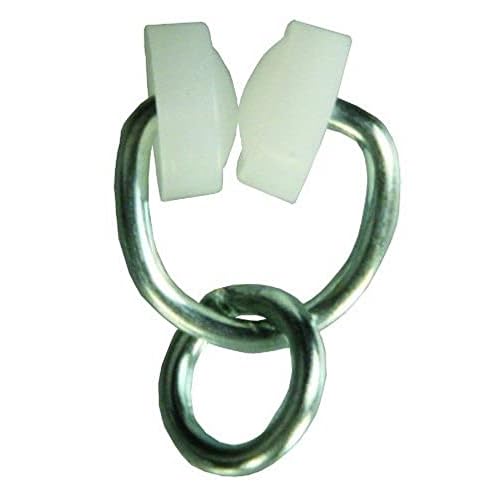 JR Products 81165 Wheeled Curtain Carrier - Type B with Ring