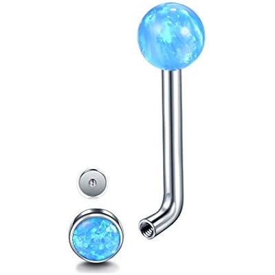 Xpircn 14G Titanium Christina Piercing Barbell VCH Piercing Jewelry for Women Genital Jewelry Vertical Hood