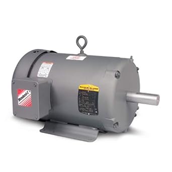 Baldor-Reliance M3461 General Purpose Motor - 3 ph, 1/2 hp, 1800 rpm, 230/460 V, 48 Frame, TEFC (Totally Enclosed Fan Cooled) Enclosure, 60 Hz, Footed Mount