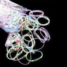 My Skills - Transparent Polka Dot Rubber Buckle 100 Pieces