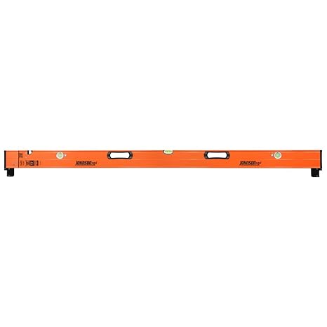 Johnson Level & Tool 5800-0610P 6FT - 10FT Extendable Plate Level, Triple-Secured Mounting System