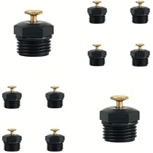 10pcs1/2 Garden Misting Nozzle 360-rotating Agricultural Lawn Watering atomizing Greenhouse Spray Irrigation atomizing Micro Sprinkler