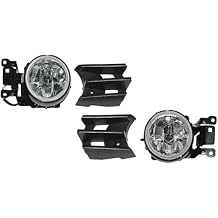 Car Fog Light,For Mitsubishi Montero Pajero Sport 00-06 Fog Covers Daytime Running Lights Car Front Bumper Fog Lamp,A/Left