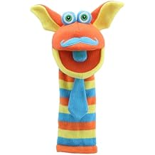 The Puppet Company - Knitted Puppet - Mango, 15 inches