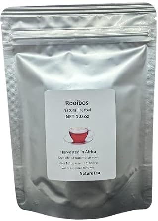 Rooibos Tea - Loose Leaf from 100% Nature (1 oz)