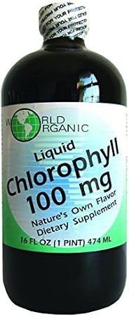 World Organics Liquid Chlorophyll 100 mg