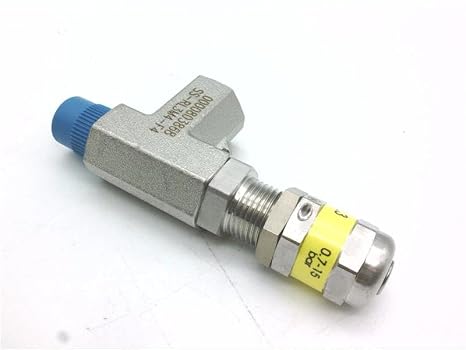 SWAGELOK SS-RL3M4-F4 1/4" MNPT X 1/4" FNPT, 300 PSI (20.6 BAR) Maximum Pressure, 316LSS Stainless Steel, Low Pressure Proportional Relief Valve, RL3 Series