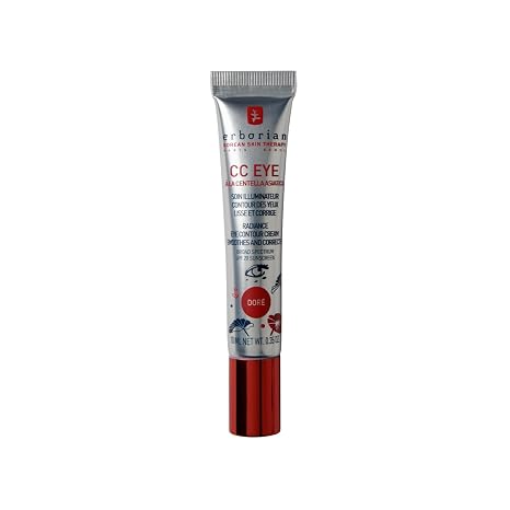 Erborian - CC Eye Cream Gold with Centella Asiatica - Brightening and Tinted Eye Contour Correction