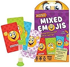 Murphy's Magic Supplies, Inc. Hoyle Mixed Emojis Playing Cards by US Playing Card