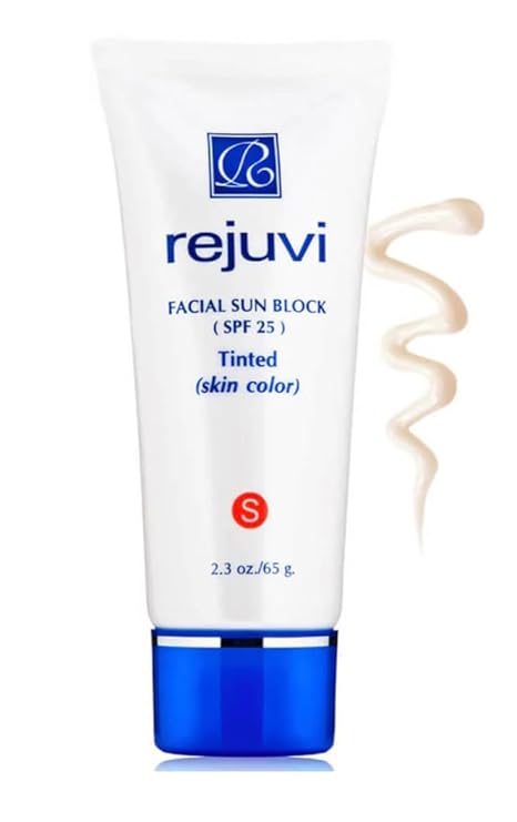 Rejuvi Tinted Facial Sun Block (SPF 40) 2.3 oz (65 g.)