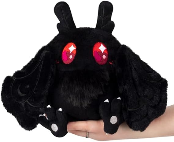 Squishable - Snugglemi Snackers Baby Mothman - Mothman Collection - 7 in - Soft Toy Collectible Stuffed Animal - Beans