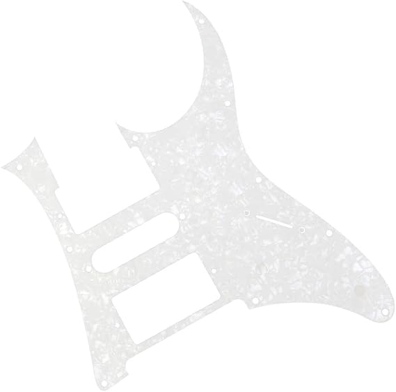 Pickguard Pickguard Scratch Plate Mirror for IbanezRG Guitar , White