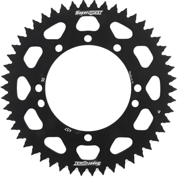 Supersprox Black Aluminum Rear Sprocket