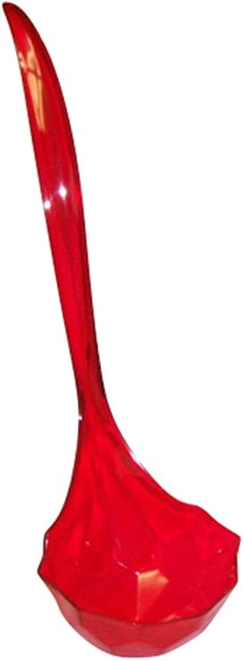 Red Plastic Punch Bowl Ladle