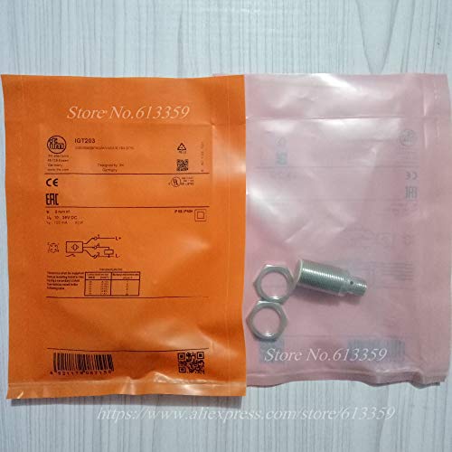 IGT200 IGT201 IGT202 IGT203 IGT204 IGT205 IFM Proximity Switch Inductive Sensor New - Color: IGT203
