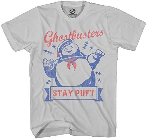 Ghostbusters Mens Classic Logo Shirt Long Sleeve Graphic T-Shirt