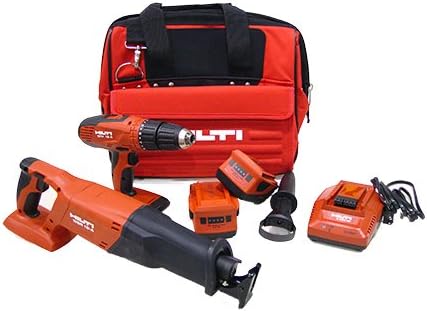 Hilti 03497682 SFH 18A and WSR 18-A 18-volt Cordless Impact Driver and Reciprocating Saw Combo Including Soft Case