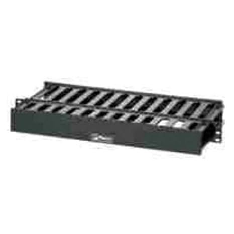 Panduit Dual Side Horizontal Finger Manager 1RU WMPSE - 1 Each