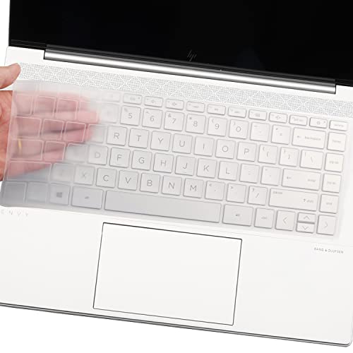 Keyboard Cover Skin for HP Envy X360 2-in-1 15.6 15t-ew 15-ew 15-ey 15t-ew000 15z-ey000 15-ey0013dx 15-ey0023dx 15-ey0000 15-ew0013dx 15-ew0023dx, 2024 2023 HP Envy X360 15.6 inch Laptop