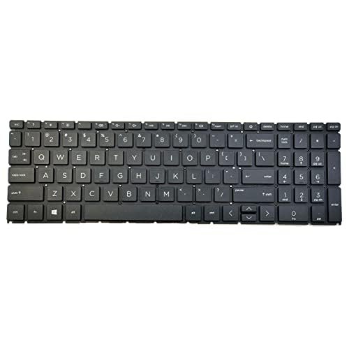 Replacement Black Keyboard for HP Pavilion 15-EG 15-EG0010NR 15-EG0015CL 15-EG0021NR 15-EG0025CL 15-EG0053CL 15-EG0070WM 15-EG0073CL 15-EG0076NR 15-EG0079NR 15-EG0097NR 15-EG1053CL 15-EG1073CL