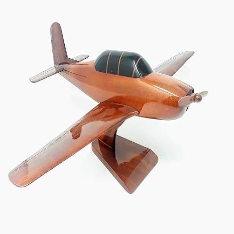 T34 Mentor Wood Model Airplane