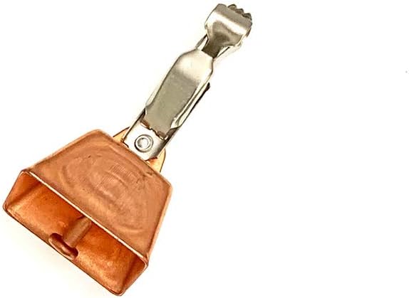Fishing Copper Bells, 20 Pcs with Clip-On Design, for Bite Alert & Night Fishing, Includes Easy-Attach Clips, Ideal for Catfish, Carp & Panfish Anglers