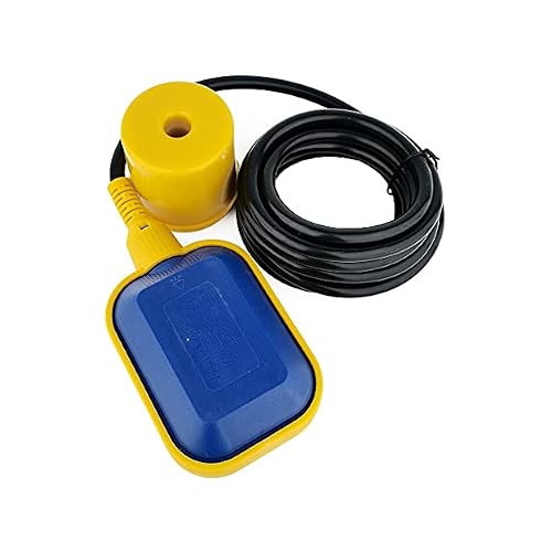 Float Switch with 3m Cable, Liquid Water Level Controller Floating Switch of Water Tank Control Switch Controller, Float Start Switch Controller for Submersible Sump Pump/Water Tank